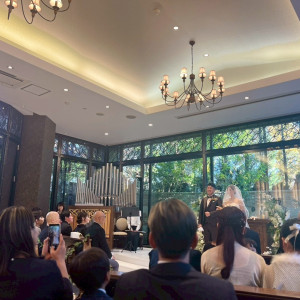 挙式会場|762401さんのアイネスヴィラノッツェ宝ヶ池（クラウディアホールディングスグループ）の写真(2585886)