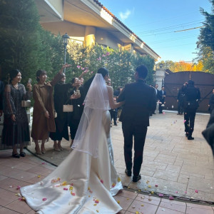 フラワーシャワー|762401さんのアイネスヴィラノッツェ宝ヶ池（クラウディアホールディングスグループ）の写真(2585893)