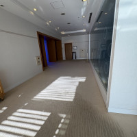 クリスタルチャペル前の通路