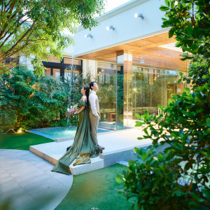 ガーデン|762420さんのAQUA GARDEN TERRACE（アクアガーデンテラス）/テイクアンドギヴ・ニーズウェディングの写真(2494920)