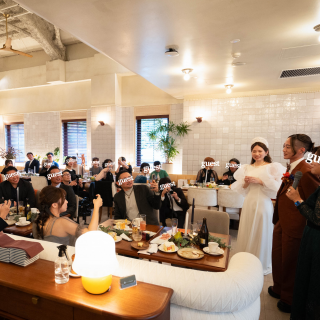 ゲストインタビューは高砂の反対から