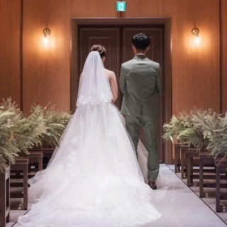 あたたかみのあるチャペル