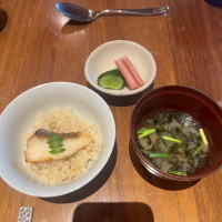 鯛めし・味噌汁