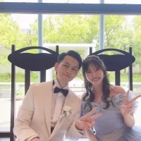 自然光が溢れる披露宴会場
