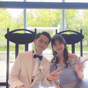 自然光が溢れる披露宴会場|762478さんの麗風つくば シーズンズテラスの写真(2495351)