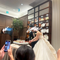 披露宴会場、衣装、ケーキ