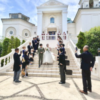 大階段・フラワーシャワー