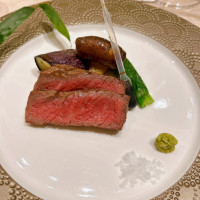 肉料理アップ撮影