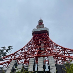 式場から出た後の東京タワー|762526さんのThe Place of Tokyo（ザ プレイス オブ トウキョウ）の写真(2495644)