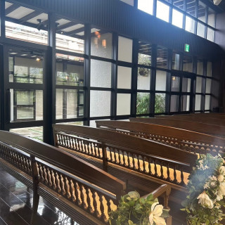 挙式会場の内装
