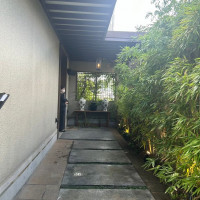 挙式会場までの道