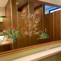 トイレのアートまでもともと装飾してくれていた