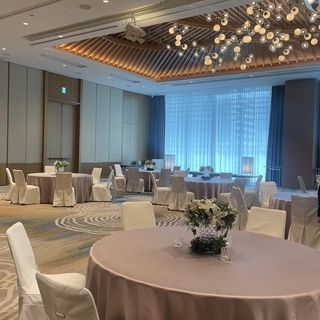 披露宴会場入って左側