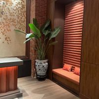 披露宴会場の前の部屋