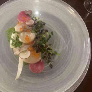 前菜　苦かった