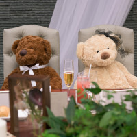 お色直し中クマを置かせて頂きました