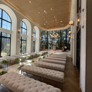 開放感があるチャペル