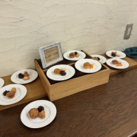 受付を済ませたゲストが待ってる間に食べられるプチスイーツ