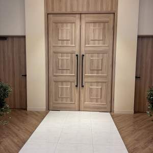 挙式場の扉|762757さんのTHE CLASSICA BAY RESORT (ザ クラシカ ベイリゾート)の写真(2497146)