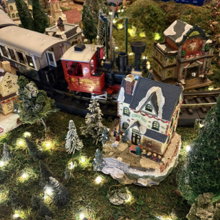 ロビー内クリスマス装飾