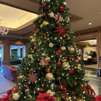 ロビー内クリスマス装飾