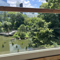 披露宴会場テラスからの景色