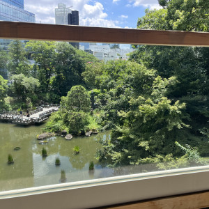 披露宴会場テラスからの景色|762840さんの原宿 東郷記念館の写真(2497429)