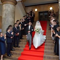 大階段を降ります