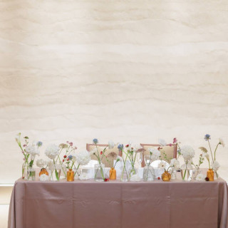 今風の花瓶装飾にして頂きました。