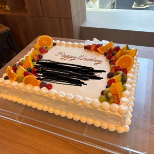 ウェディングケーキです|762875さんのザ マグナス 東京（THE MAGNUS TOKYO)の写真(2497576)