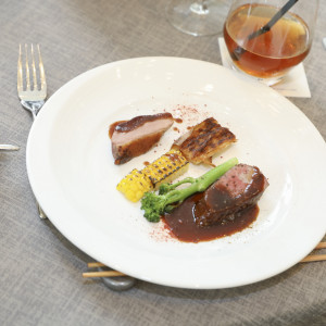 お肉料理|762878さんのWグランラセーレ岡山の写真(2497595)