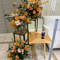 ソファスタイル装花