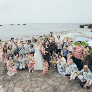 プールのとこ|763023さんの瀬良垣島教会/アールイズ・ウエディングの写真(2498296)
