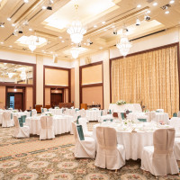 披露宴会場です