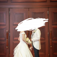 披露宴入場前です