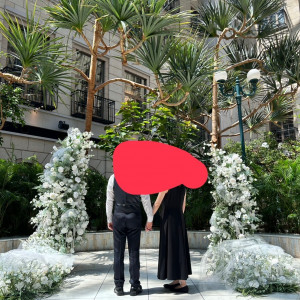 中庭での雰囲気です。|763028さんの水戸プラザホテルの写真(2498336)