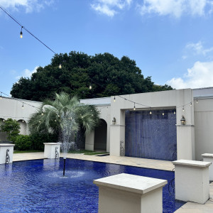 ガーデン(プール付き)|763057さんのヒルズスィーツ宇都宮ブリーズテラスの写真(2498433)