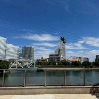 テラスから見た景色