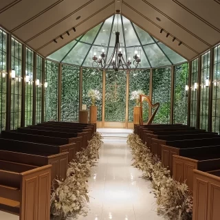 チャペル入り口側から見た光景