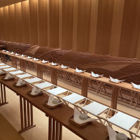 神前式会場の参列者のお席です
