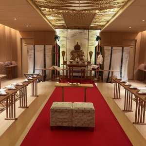 荘厳な神前式会場|763093さんのパレスホテル東京(PALACE HOTEL TOKYO)の写真(2499318)
