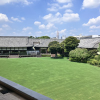 二階の披露展開場の景色