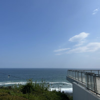ガーデンから見える海