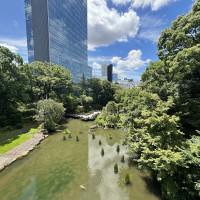 式の様子をバルコニーから見ることもできるようです。