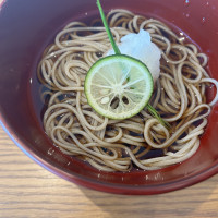 コースの締めのお蕎麦も絶品