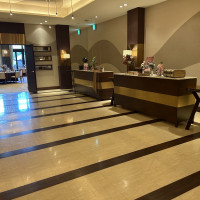 披露宴会場前