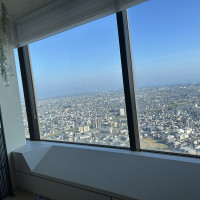 スカイチャペルまでの通路