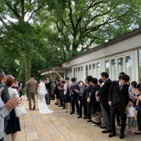 集合写真なども撮ったガーデン。