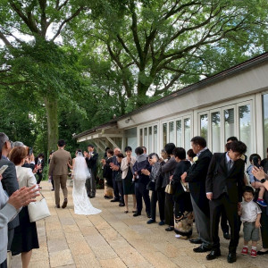 集合写真なども撮ったガーデン。|763215さんのMaison de Forest（メゾン・ド・フォレスト）の写真(2568612)