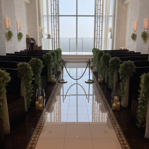 晴天の日は青い空が抜けるように映りそうです|763246さんのラグナスイート 新横浜 ホテル&ウェディングの写真(2549321)